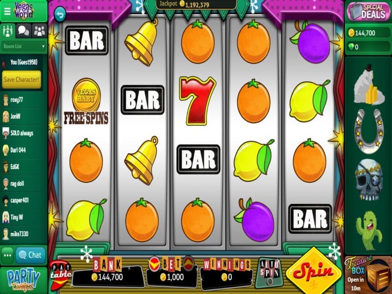 Play Vegas Slots Free